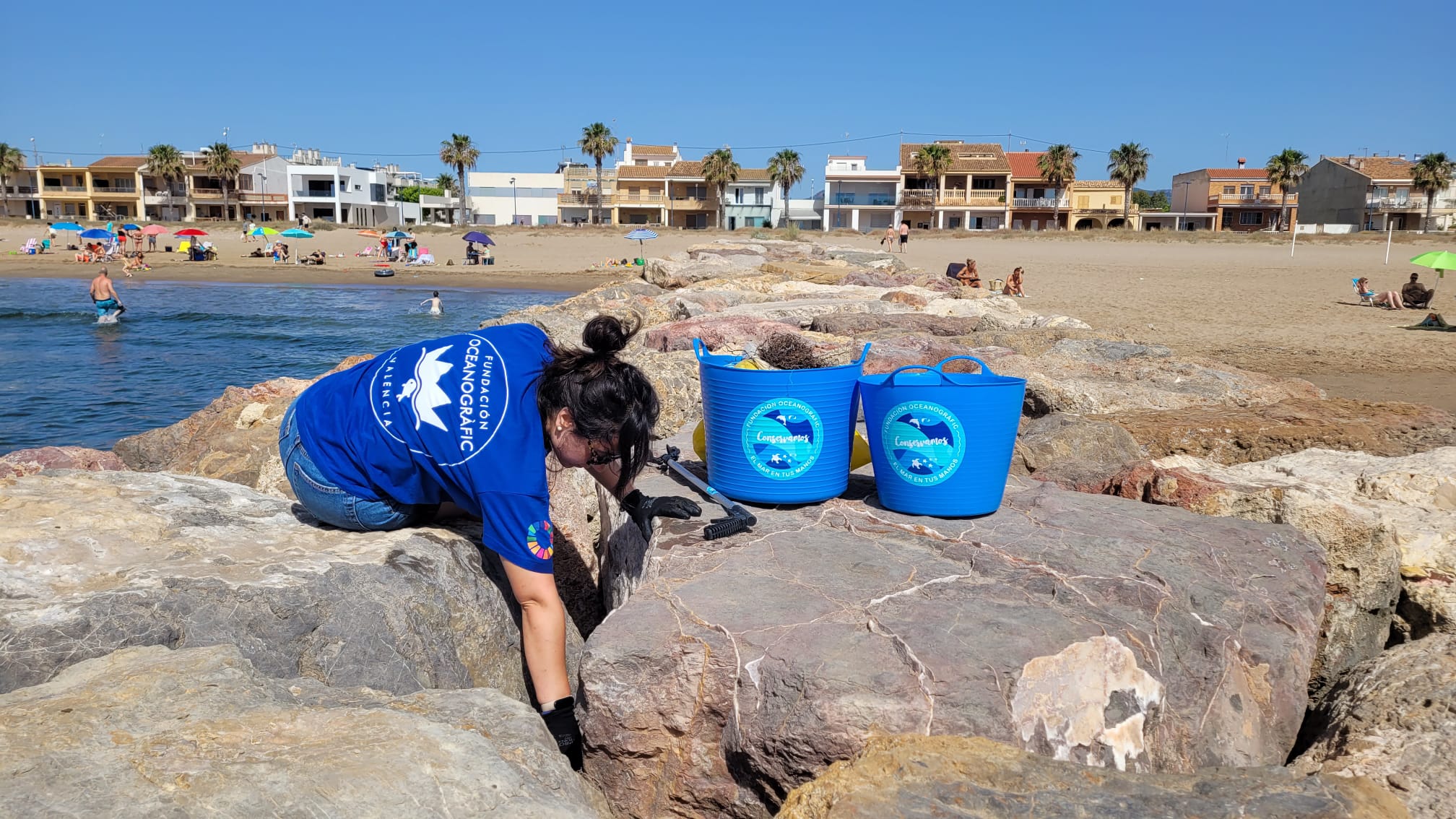 Limpieza de playa - Fundación Oceanogràfic